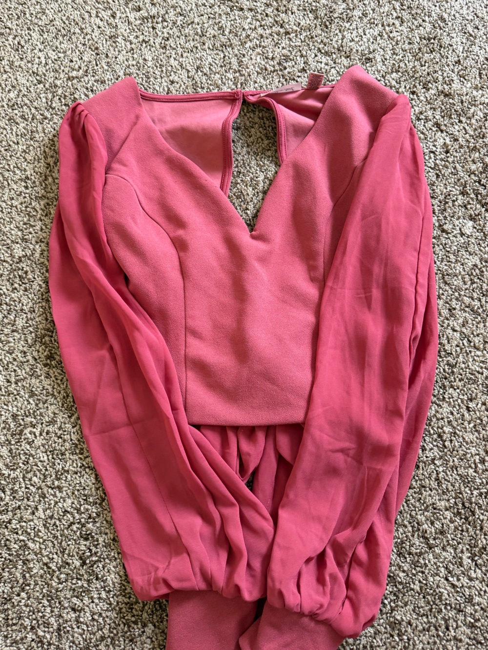 Women’s Pink open back top
